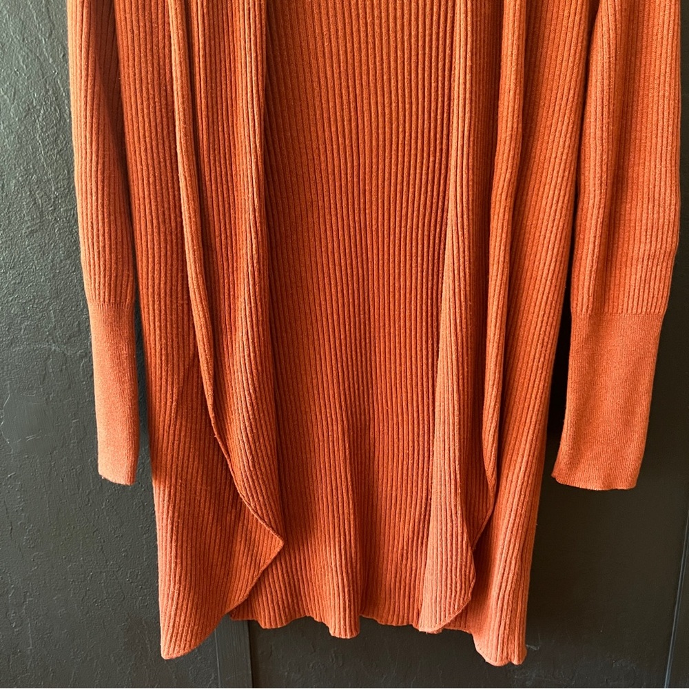 Leith Ribbed Shawl Cocoon Cardigan - Picture 4 of 9